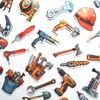 50Pcs Collection of Hand Tool Stickers for Toolbox Cool Tool