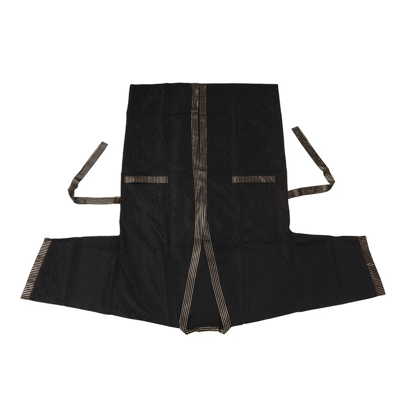 Haircut Gown with Pocket Short Sleeve Professional Belt Grooming Work
