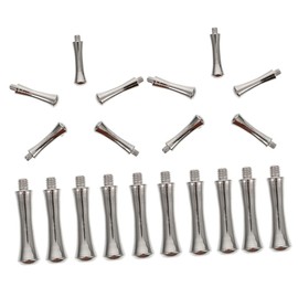 SAFIGLE 20Pcs Hair Scissors Finger Rest Decorative Shear Replacement Durable Metal Finger Rests for Pet Scissors Ergonomic Design for Easy Use Smooth Surface Reusable Accessories