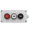 mxuteuk 1 NO Black 1 NO White momentary Switch Control