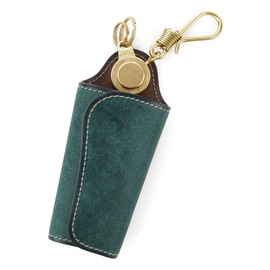 Corbo CO-1LN-1713 Men's Smart Key Case, Genuine Leather, blue, Casual