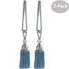 YUANCOX 2PCS Curtain Clips Rope Tie Band,Curtain Tie Rope Straps