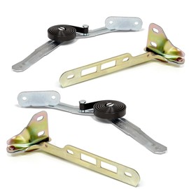 Hood Hinge and Assist Spring Kit - Driver and Passenger Side For 1980-1996 Ford F-150 Pickup Truck