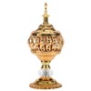 Hausdec Metal Arab Censer - Desktop Incense Burner for Sticks