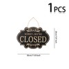 Luckious Open and Closed Sign - Double Sided Reversible "Come