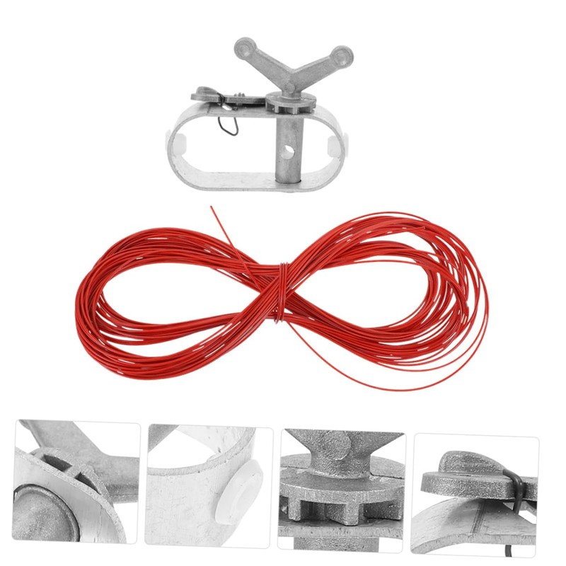 BESPORTBLE 1 Set Aluminum Pool Cover Winch with Self Locked