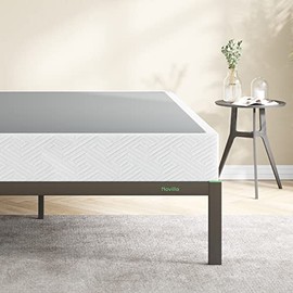 Novilla Queen Box Spring，8 Inch Metal Box Spring Supports for All Types of Mattress/Extra-Strong Support & Non-Slip, No Noise, Easy Assembly