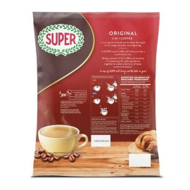 super coffee 2 PACK SUPER COFFEE ORIGINAL 3 IN 1 INSTANT COFFEE (2 X 40 STICKS)