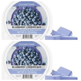 Set of 2 Goose Creek, Blueberry Cheesecake Scent Wax Melt, 2.1oz Each, 4.2 oz Total