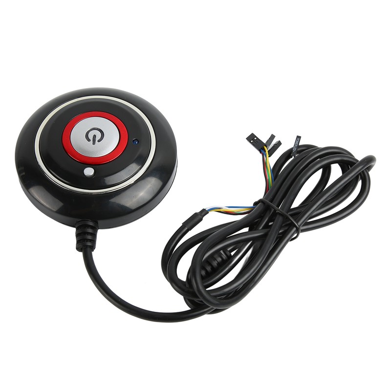 PC Power Button Strong ABS Light Weight Simple Installation Plug