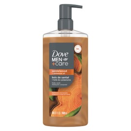 Gel de Ducha Dove Men+Care Sándalo y Cardamomo, 768.91 ml â€“ Limpieza e Hidratación