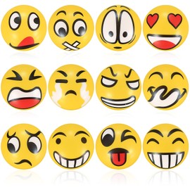 lzijun 12 Stücke Stressball,Stressball Kinder,Antistress Bälle für Kinder/Erwachsene Mitgebsel KinderGastgeschenke Kindergeburtstag Gastgeschenke Weihnachten