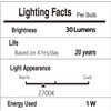 Svater Outdoor String Lights LED 25 FT, Patio Globe Lights