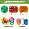 Silicone Stretch Lids for Food Storage in Fridge, Reusable Elastic
