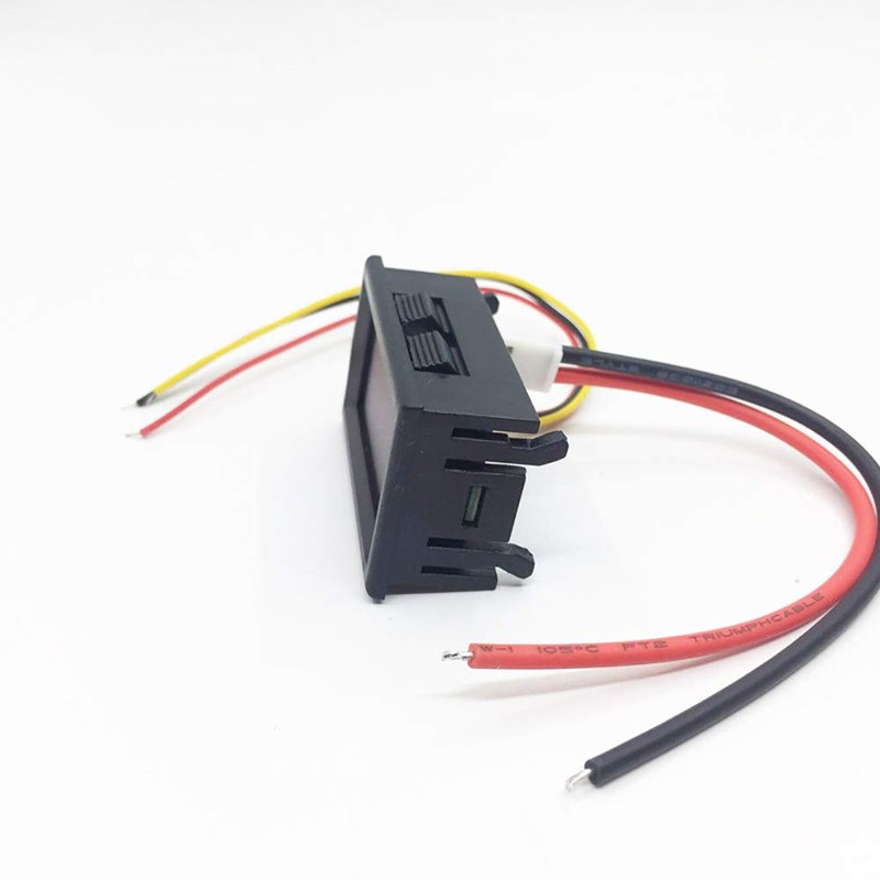 Mini Digital Voltmeter Ammeter DC 100V 10A Panel Amp Volt