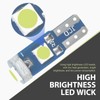 MOXRUQ 20 PCS T5 Led Bulbs Dash Lights, 37 74