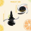 SYWAN Blender 4 Blade Replacement for Ninja 64oz 72oz Food