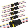 G 5 Pin Way Electrical Wire Connector Male Female Plug