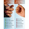 Gel Nail Strips 44Pcs, No UV Light Needed Gel Stickers,