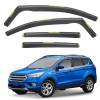 GEARZAAR For 2013-2019 Ford Escape In-Channel Window Visors Vent Rain