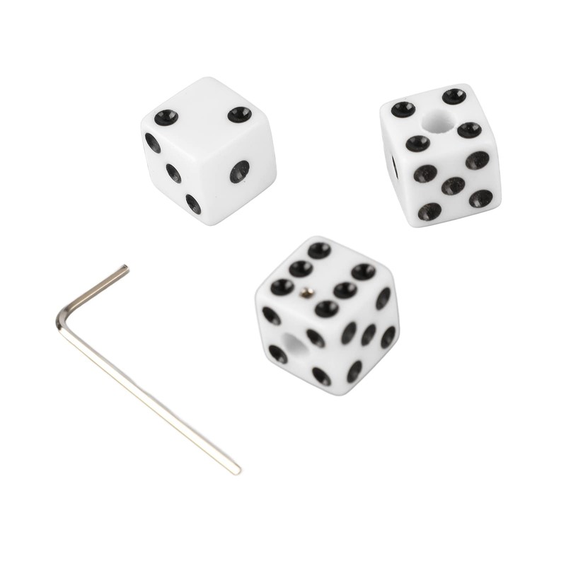 Kadimendium Dice Guitar Volume Control Knobs, Speed Control Knobs with