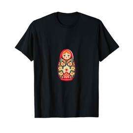 Matryoshka Russian Nesting Doll Russia T-Shirt