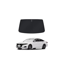 Car Sun Shade for 2018-2022 Honda Accord Accessories Windshield Sunshade Cover Front Window Shade Custom Fit Accord Sun Visor Protector Foldable Blocks UV Rays