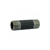 Black Pipe Nipple,Threaded,2-1/2x5 in