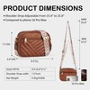 TANTOMI Crossbody Bags for Women Purses for Women Vegan Leather