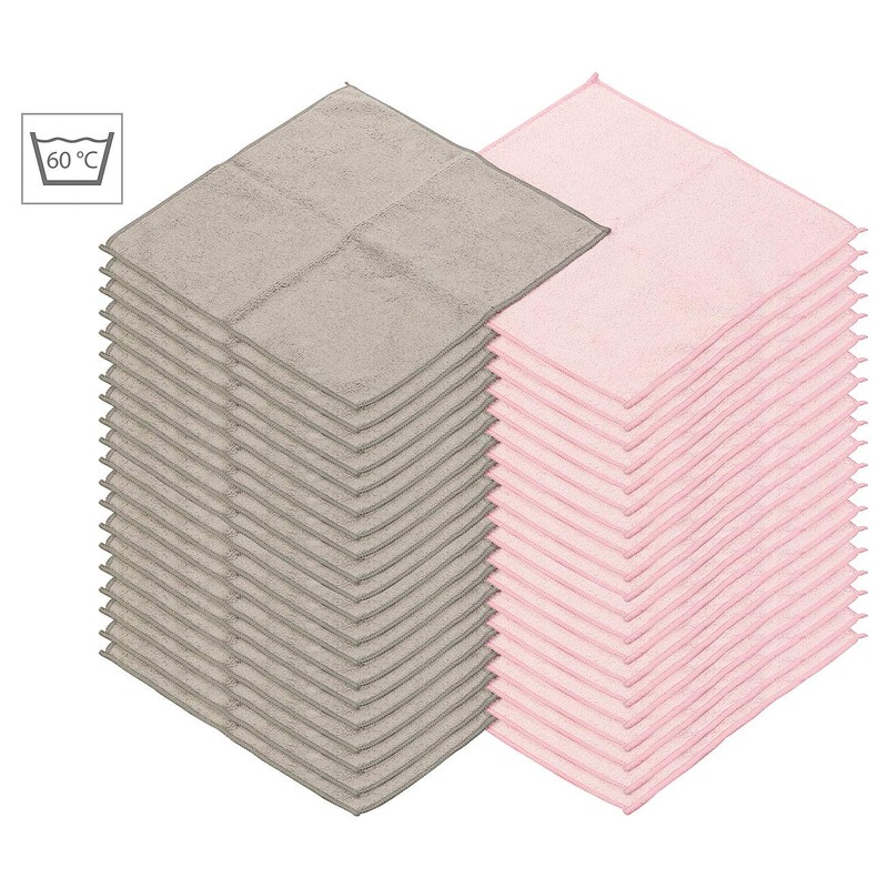 Sichler Beauty Makeup Remover Wipes: 40 Microfibre Facial Care Tissues
