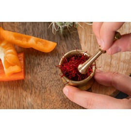 Zaffrus - Premium All Red Saffron Threads for Cooking Saffron Rice, Risotto, Paella, Tahdig, Desserts, Tea, Golden Milk (2 Grams)