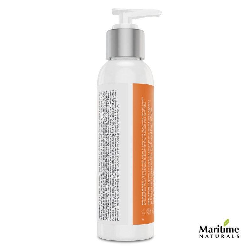 Maritime Naturals Vitamin C Cleanser for Bright, Refreshed Skin |