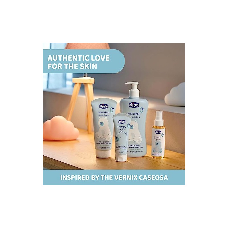 Chicco Crema para cara de bebé 50 ml Natural Sensation