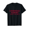 Gainsville Alabama Koordinaten Souvenir T-Shirt