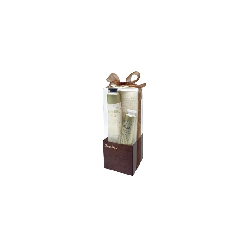 John's Blend OA-JOX-25-1 Hand Cream Gift Set, White Noel, White