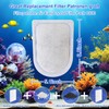 6 Packs Carbon Filter Cartridges for EasyCrystal Filter Pack C600,