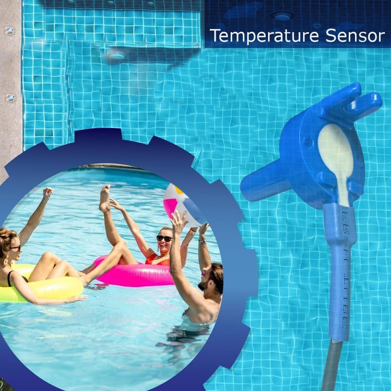 520272 Replacement Temperature Sensor Pool Thermometer Water Temp Sensor 10K-ohm