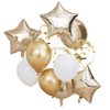 Ginger Ray Mix It Up Gold Metallic Balloons - Pack