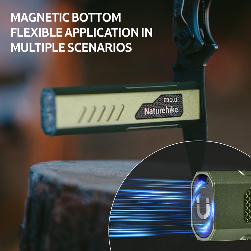 Naturehike Lumius Torch Small and Portable with 1500 lm Brightness
