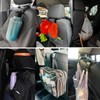 VTECHOLOGY Car Seat Headrest Hook 4 Pack Vehicle Backpack Hooks
