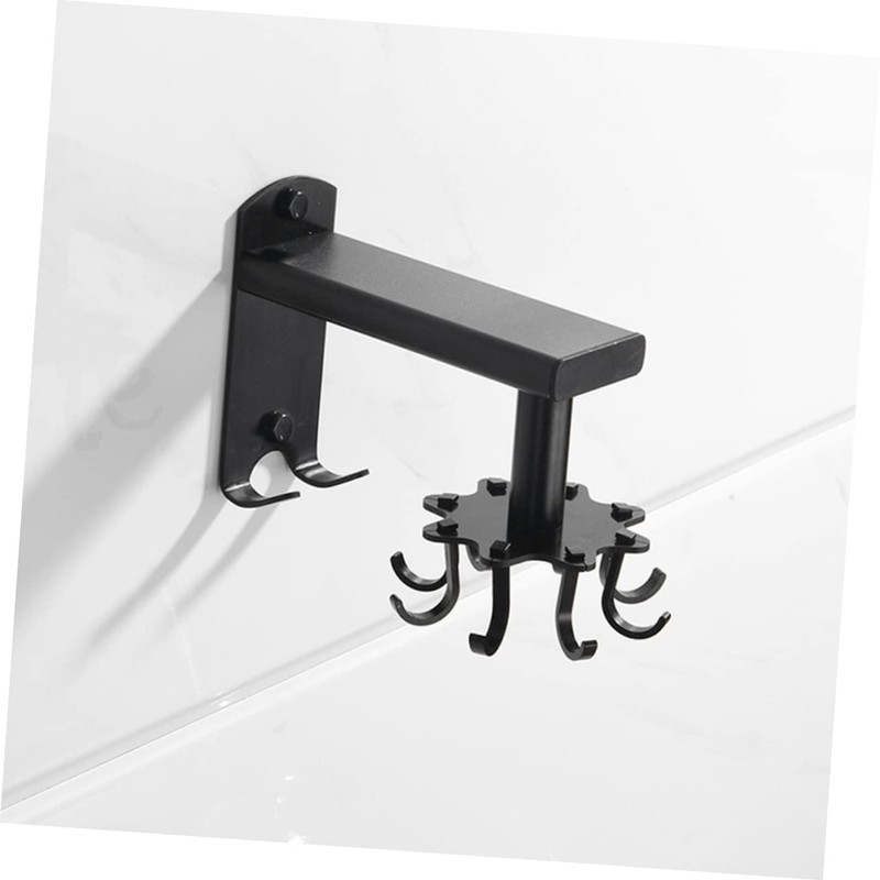 Ciieeo 1 Set Claw Rotating Wall Mounted Hook Aluminium Alloy