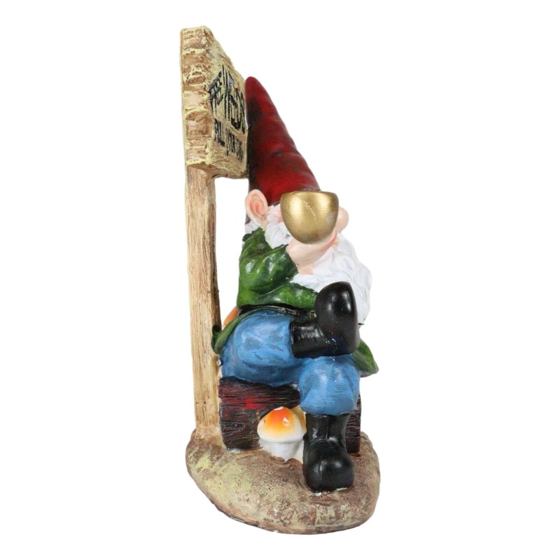 Mr Gnome Grandpa Smoking Pipe By Toadstool Mushrooms And Free