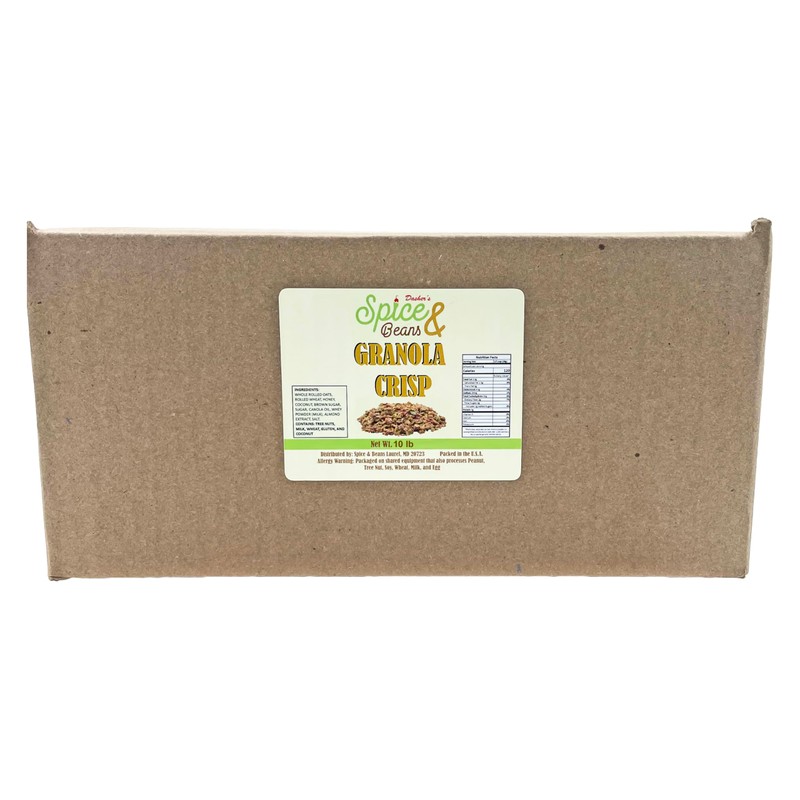 DSB Granola Crisp | Yogurt & Cereal Enhancer, Dessert Topping