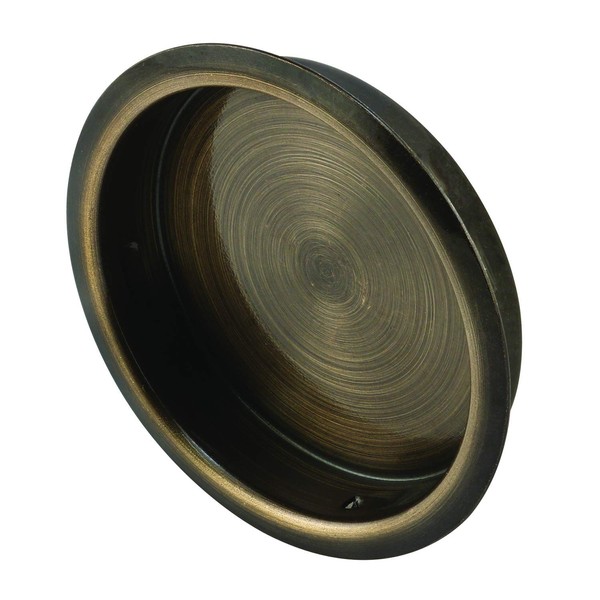 Prime-Line N 6766 1-3/4 In., Antique Brass Plated Bypass Door