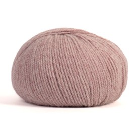 eKushi - Hilo de alpaca 100 % bebé para tejer y ganchillo, juego de 3 madejas de hilo de alta calidad DK, ligero, hipoalergénico y térmico, hecho en Perú, ideal para proyectos delicados (rosa clavel)