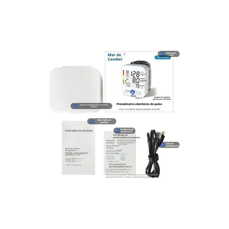 2 Omron Wrist Electronic Blood Pressure Monitors