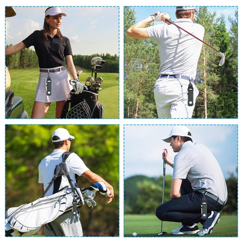 PATIKIL Golf Ball Carrying Bag, Golf Tee Holder Pouch, Portable