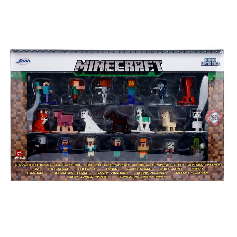 Jada 253265001 Mine Craft 20 DIE-CAST Figure Pack Wave 7,