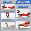 Sopnom E Clips Assortment Kit With Removal and Installation Tool,