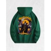 Wizard Graphic Hoodie 100% Cotton US Warehouse 7 ColorsColor: Light